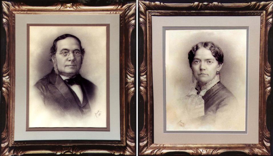 JW & Margaret N, Portrait